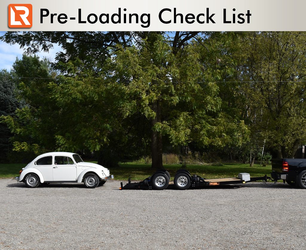 Low Ride Trailers - Blog - Pre-Loading To Do Check List